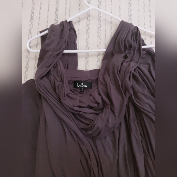 Lulus Dark Gray Convertible Infinity Formal Dress - Picture 5 of 8